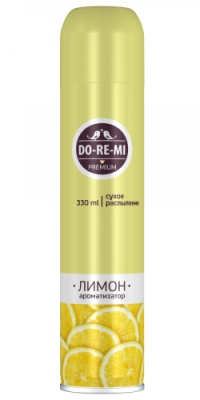 DO-RE-MI PREMIUM освежитель воздуха лимон 330мл (12)